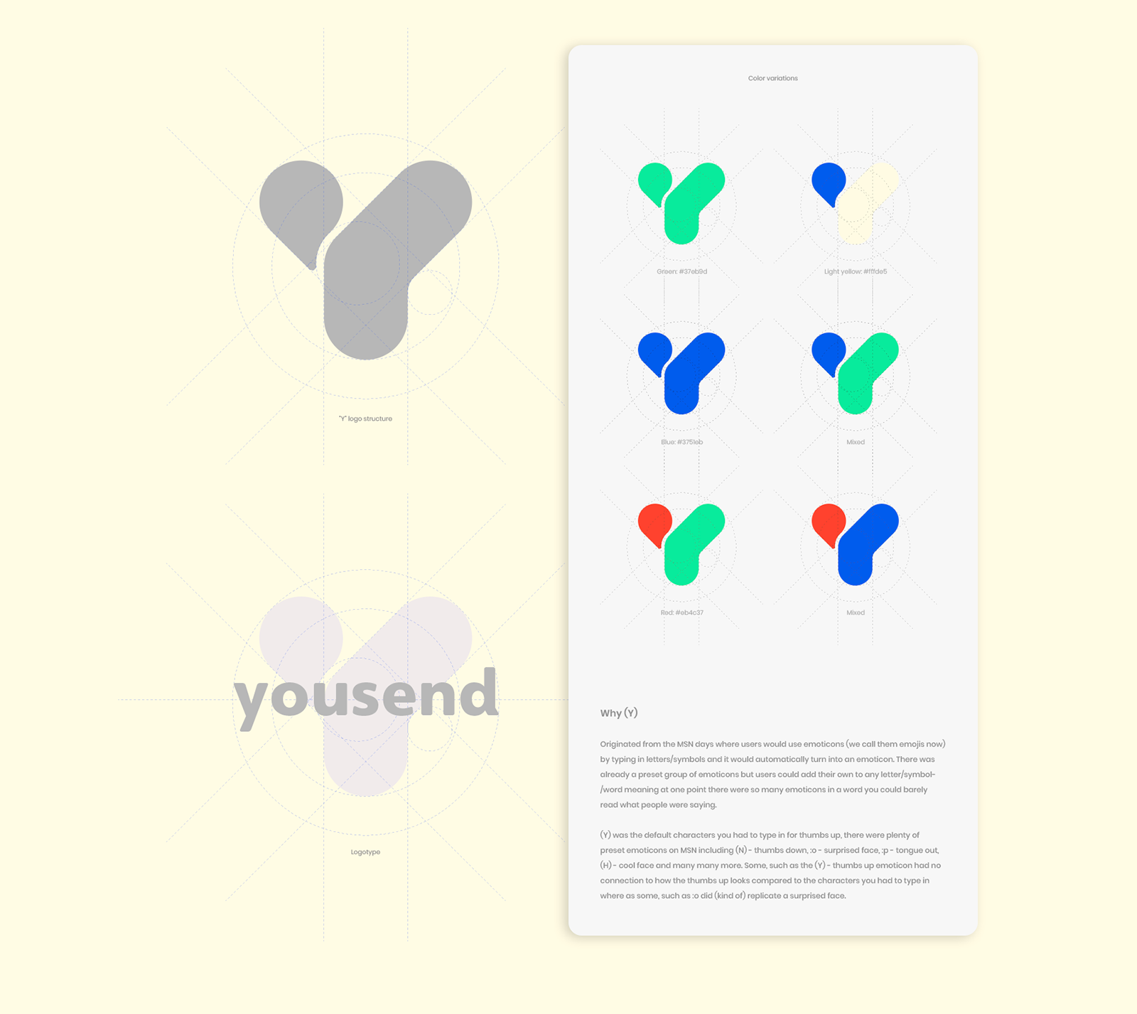 Yousend v1. First complete sketch